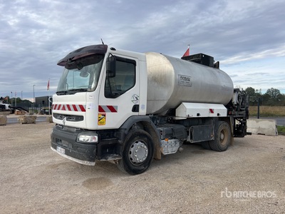 2004 Acmar 9000 L on 2004 Renault Premium 4x2 Camion Repandeuse A Bitume Camión distribuidor de asfalto