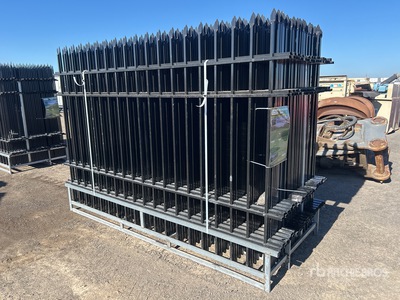 Quantity of 2026 Skyway SFS37-370TF 10 ft x 7 ft Powder Coated Ogrodzenie (Unused)