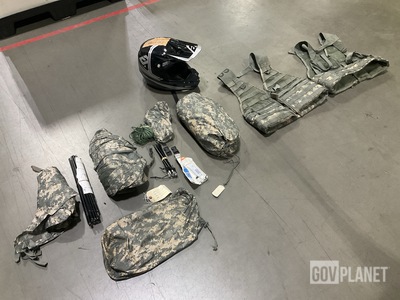 (7) ICS Improved Combat Shelters, (27) Fighting Load Carriers & Assorted Items