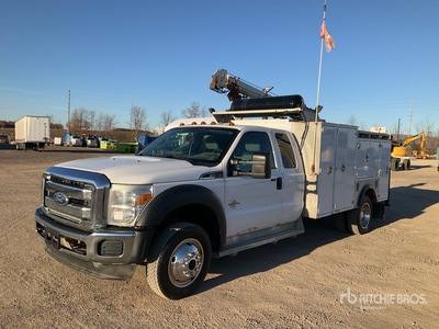 2012 Ford F-550 XLT 4x4 Extended Cab Servicewagen