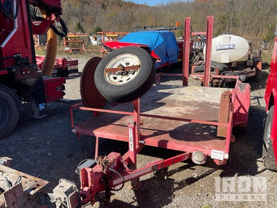 1998 Viking 13 ft T/A Equipment Trailer