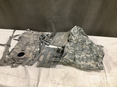 (29) M4 Three Mag Pouches, (11) Wet Weather Jackets & Assorted Items
