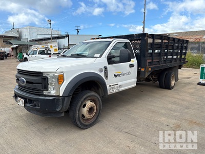 2017 Ford F-450 XL 4x2 Platte vrachtwagen