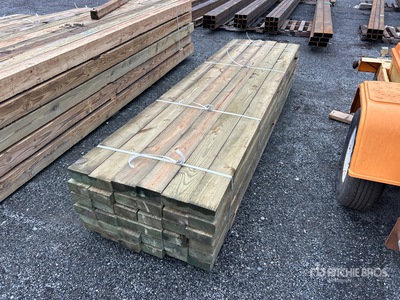 Quantity of (36) 3 in x 6 in x 10 ft Lumber