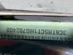General Appearance with Frame Stamp Serial Number/VIN Photo