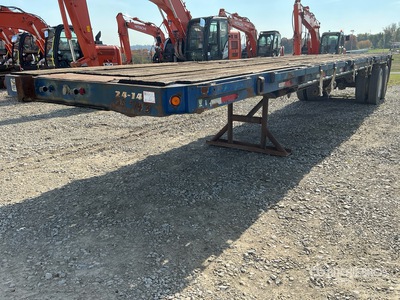 1979 Fontaine 48 ft T/A Float Flatbed Trailer