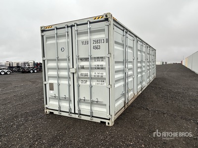 2026 40 ft High Cube Multi-Door Storage Container