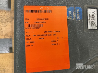 (2) Boeing 75D130039-1001 MLG Tools Sets