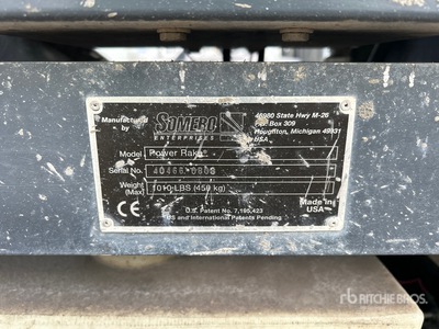 Somero Power Laser Rake Concrete Screed