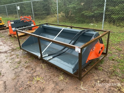 2026 Handy HNHB78 78 in Power Rake Skid Steer Bucket (Unused)