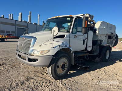 Tymco 600 Air Sweeper on 2017 International 4300SBA Sweeper Truck