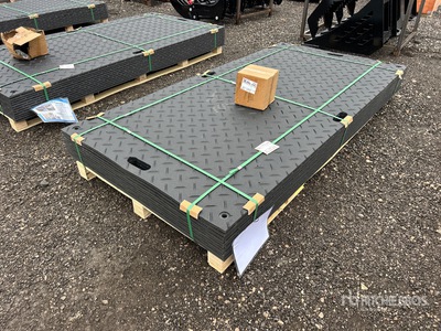 SKLP SK-LJB12 94 in x 47 in Polyethylene Ground Protection Mats (Unused)