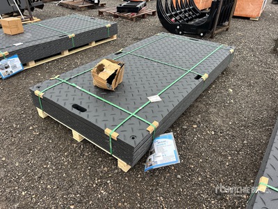 SKLP SK-LJB12 94 in x 47 in Polyethylene Ground Protection Mats (Unused)