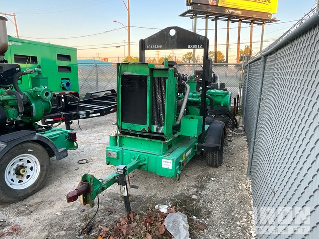 2019 Pioneer PP88S12-JD4045 Trailer-Mounted Water Pump