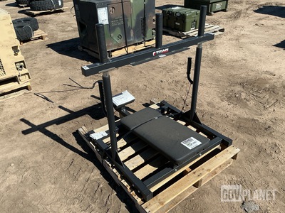 Titan Fitness Vertical Leg Press Machine