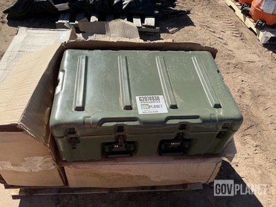 (3) Medical Instrument & Supply Storage Cases