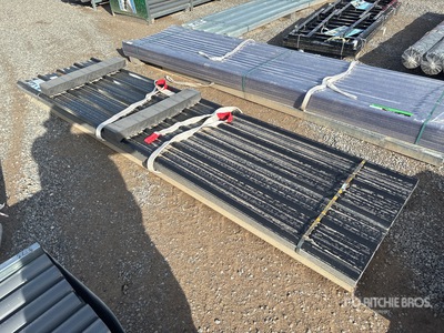 Quantity of (70) 12 ft x 3 ft Corrugated tin (Unused)
