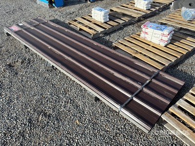 Quantity of (70) 12 ft x 3 ft Corrugated Panels (Unused)