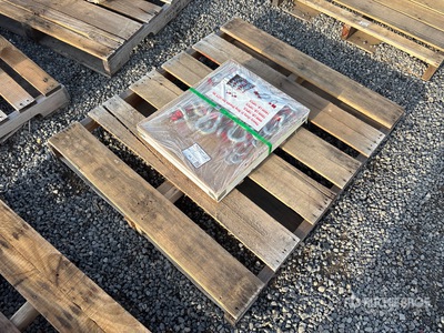 Heavy-Duty Ratchet Load Binders and Chains Set (Unused)
