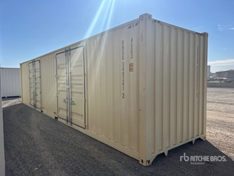 40ft Container With Rack 40 ft High Cube Multi-Door Storage Container for Sale in TX