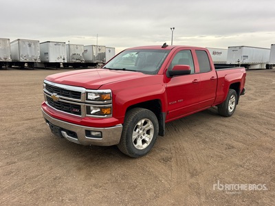 2015 Chevrolet Silverado 1500 4x4 Dual Cab ピックアップ
