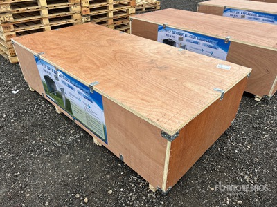 SKLP SK-ZP20 20 ft x 30 ft All-Steel Enclosed カーポート (Unused)