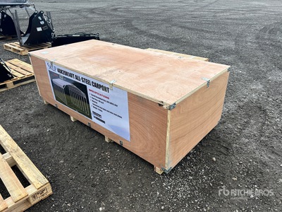 SKLP SK-SC40 20 ft x 40 ft All-Steel カーポート (Unused)