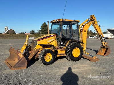 2000 Cat 416C 4x4 Graaflaadmachine