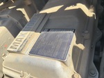 Engine with Emission Label