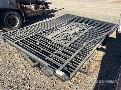 Quantity of 9 ft 4 in x 7 ft Driveway Gate