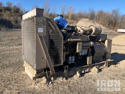 1987 (unverified) Cummins OB450KDW63 450 kW Skid-Mounted Generator Set