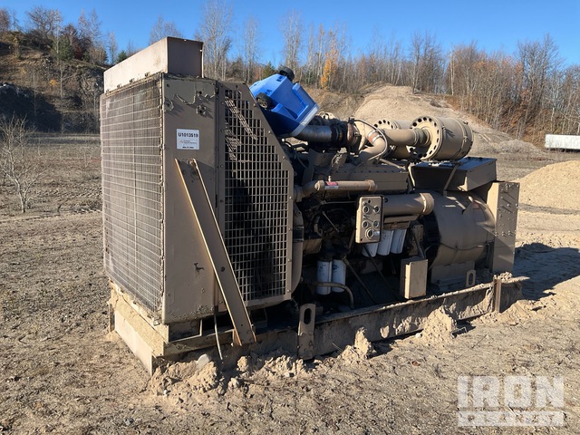 1987 (unverified) Cummins OB450KDW63 450 kW Skid-Mounted Generator Set