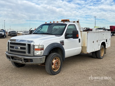 2008 Ford F-550 XLT 4x4 Utility Truck