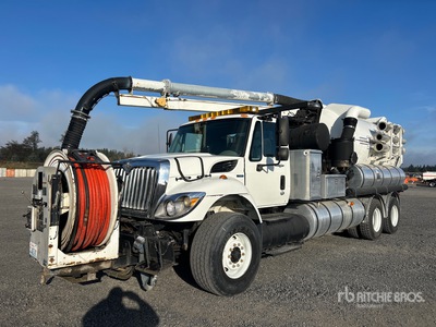2008 International 7400 6x4 Camion excavateur par aspiration