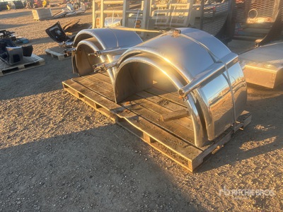 Quantity of Stainless Tub Fenders - Fits Truck