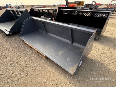 96 in Snow & Mulch Ag Tractor Bucket - Fits John Deere 2440