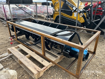 2026 Mower King ECSSTR072 72 in Skid Steer Tiller (Unused)