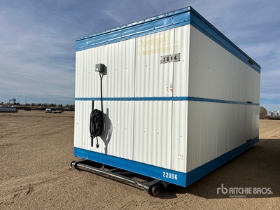 2014 Northgate Industries 20 ft x 10 ft Skid-Mounted Transportierbare Büros