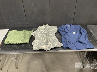 (12) Men's Coats, (6) Pairs of Mechanics Coveralls & Assorted Items
