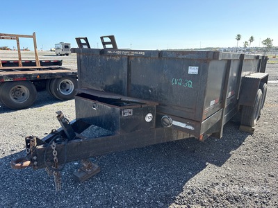 2023 Taylor 14 ft T/A Tipping Utility Trailer