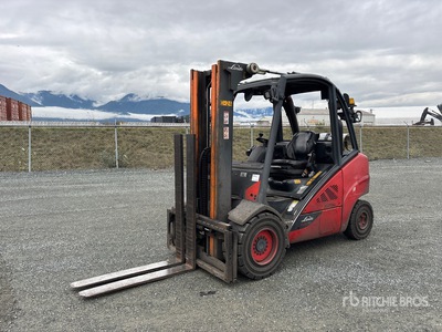 2015 Linde H35D 6500 lb Cushion Tire Forklift