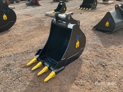 Trojan 24 in Digging Excavator Bucket - Fits 50 mm Cat 307/308, Komatsu PC78/88, Deere/Hitachi 75/85, Case, New Holland, Kobelco SK80, Bobcat E80 (Unused)