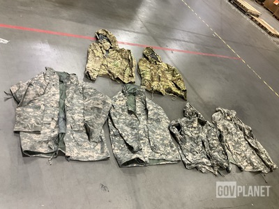 (6) Wet Weather Jackets, (8) Wet Weather Parkas & Assorted Items