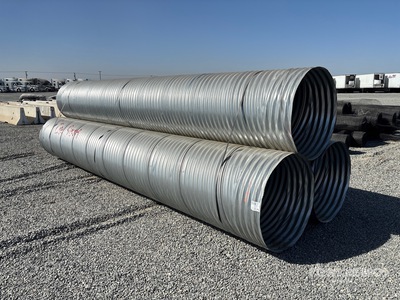 Quantity of (3) 20 Ft Corrugated Pipe パイプライン その他