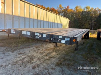 2007 Great Dane 48 ft T/A Remorque à plateau