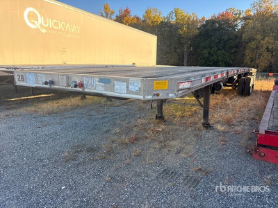 2001 East 48 ft T/A Remorque à plateau