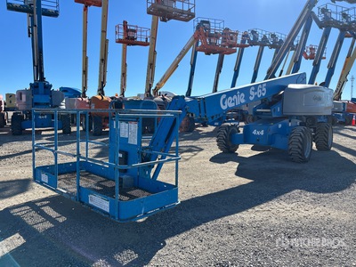 2014 Genie S-65 4WD Diesel Telescopic Boom Lift
