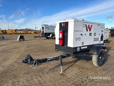 2022 Wacker Neuson G25 20 kW Mobile Generator Set