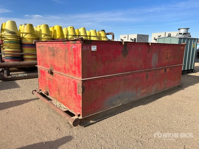 12 ft Skidded Oilfield Junk Bin
