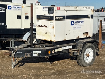 2016 Multiquip DCA-15SPXU4P 14 kW Mobile Generator Set